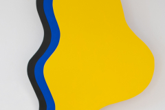 Shapes of Color/ All Size, kompozycja wielowarstwowa, 2010, 2018, akryl, MDF, 120 x 100 x 2,5 cm